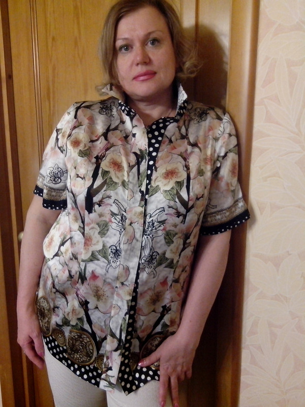 Блуза «Цветы сакуры» от Gaika3022