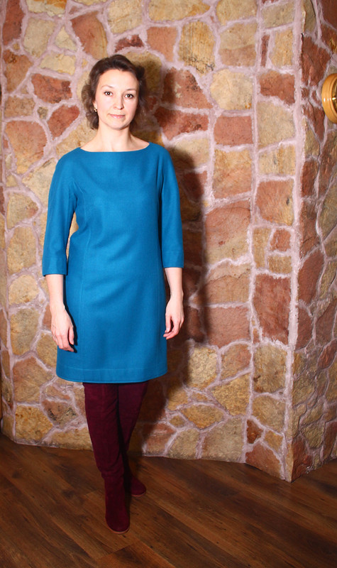 голубое платье от Enia