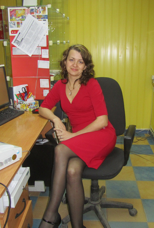 Красное платье... от sizovasveta