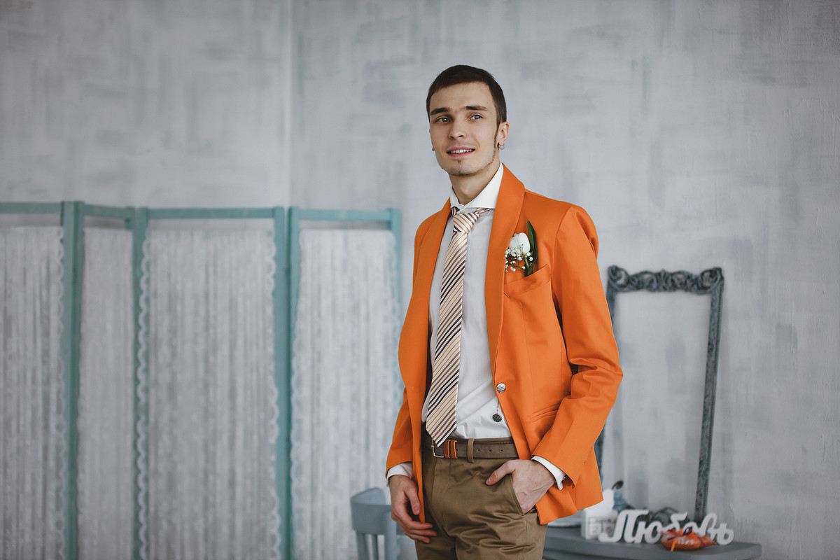 Оранжевая свадьба от Катерина Терехина