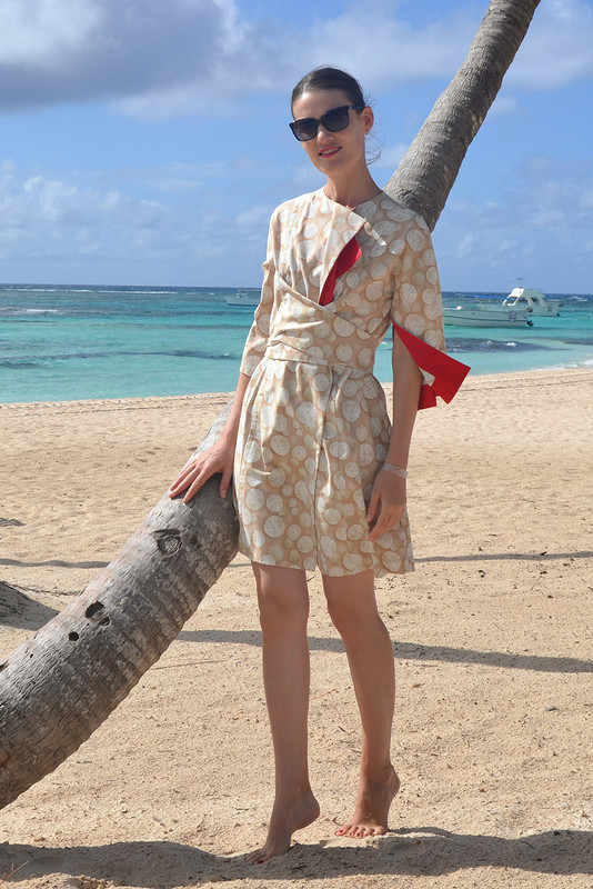 Пляжный халат-кимоно от MissCouturière