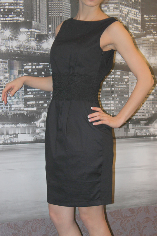 Платье черное с кружевом от ElenaBS