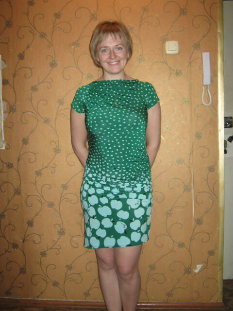 Яблочное платье от kasikovna