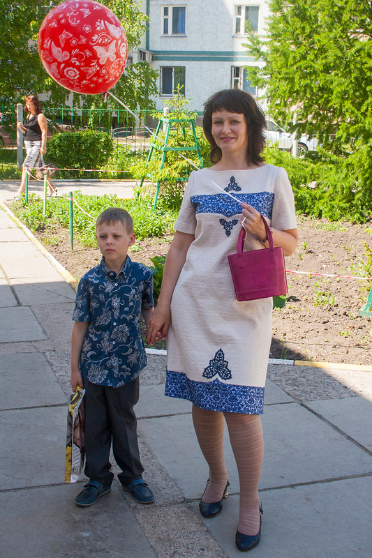 Платье на выпускной сына от nuta77
