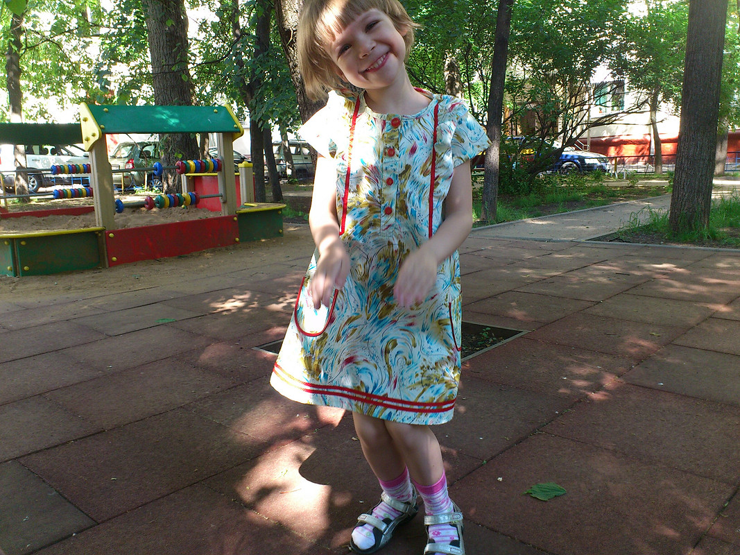 летнее платье для садика от Marina_A