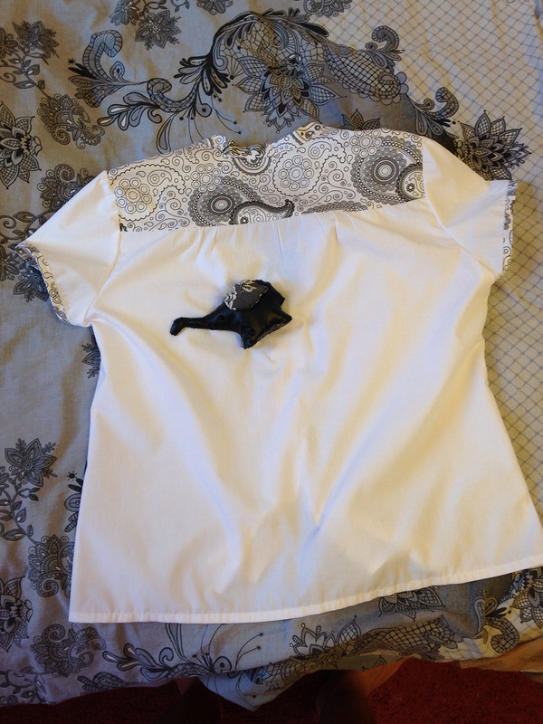 Белая рубашечка и слоник от НатальяNes