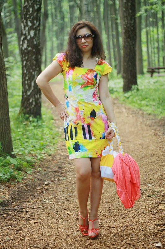 Платье- желтое лето :) от Serjossv