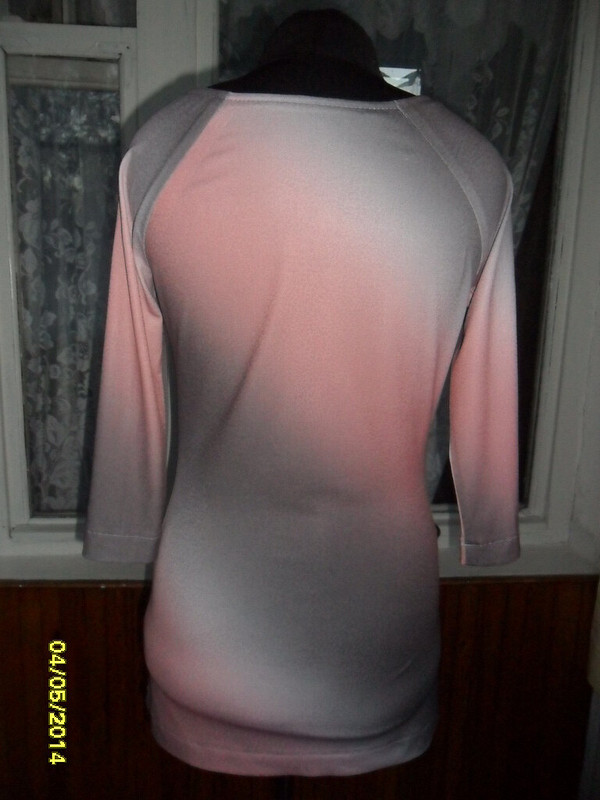 Пуловер розовая диагональ от Марина Море