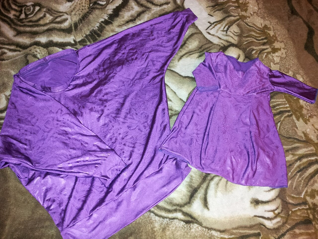Яркая фиолетовая блуза от KsuOk