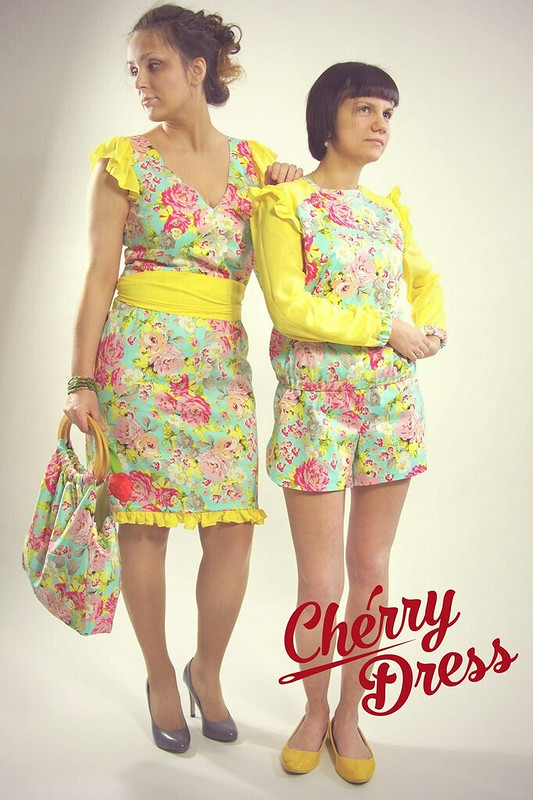 Платье с рюшами от Nina-Cherry