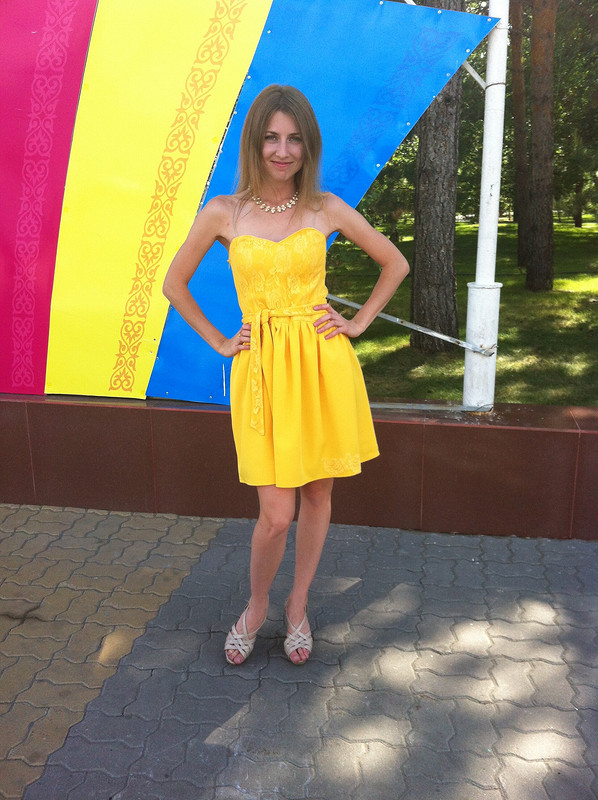 Платье «Сочный желтый» от MariaSzabo