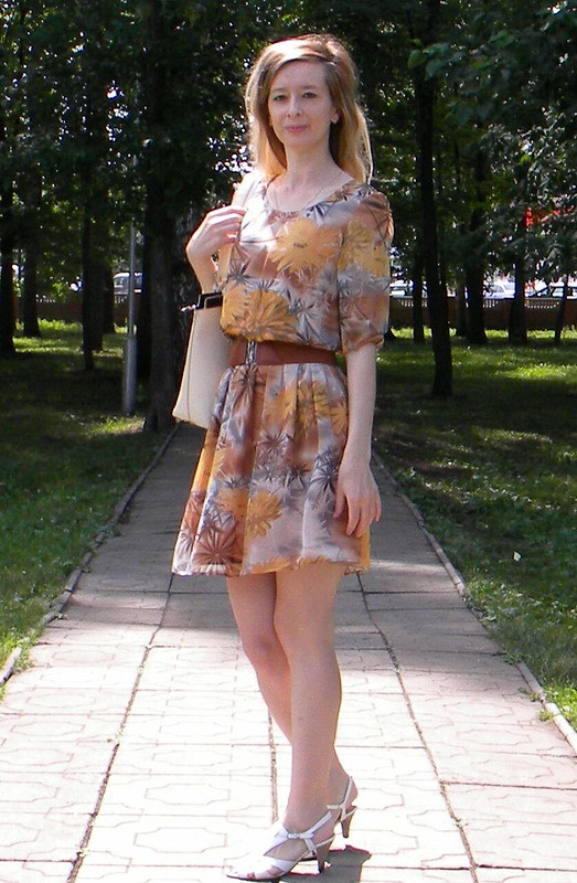 Платье из шифона от Ольга NOA