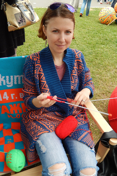 Всемирный день вязания в Москве