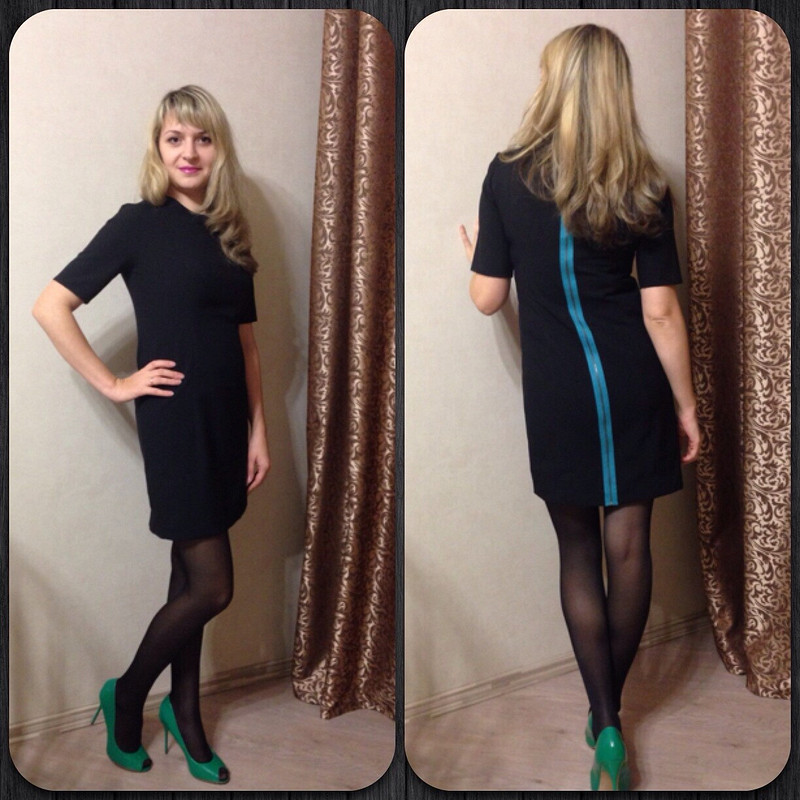 Маленькое, почти черное платье от Perminova Ksunya
