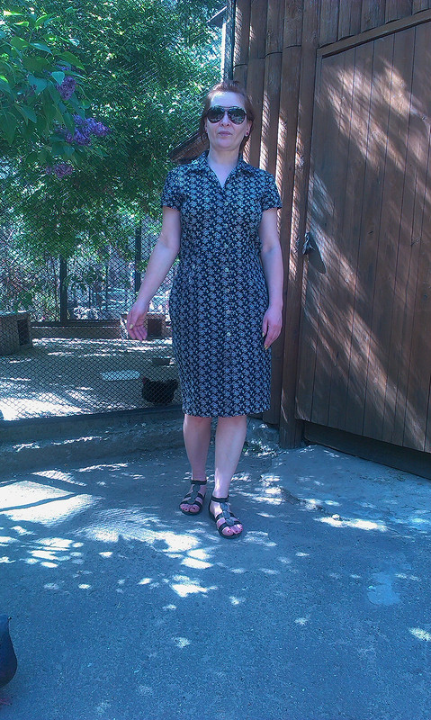 Любимое платье-халат. от Елена1965