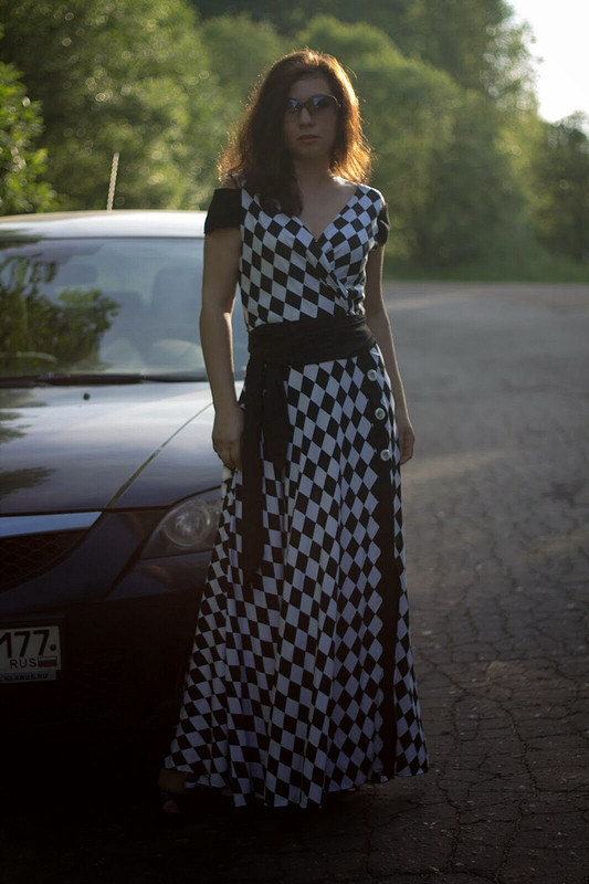 Платье «арлекино» :) от Serjossv