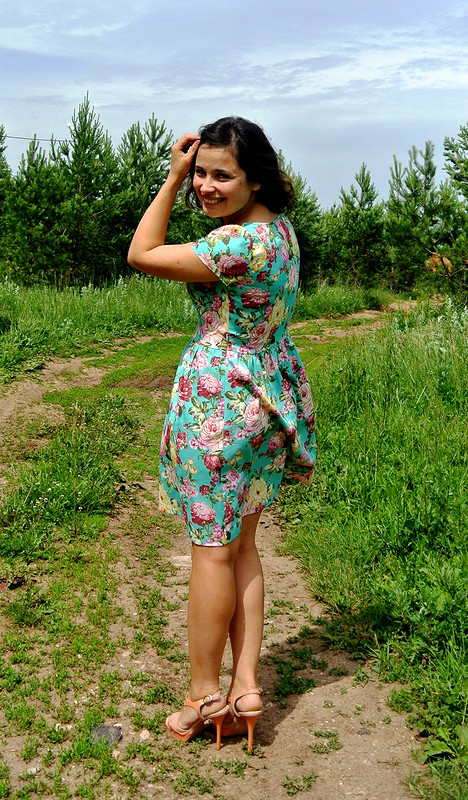 Любимое мятное платье) от Emera