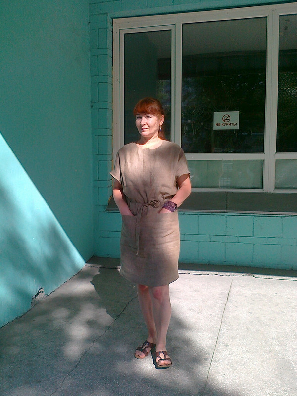 Льняное платье от Елена1965