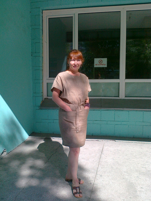 Льняное платье от Елена1965