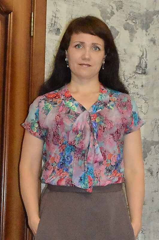 И ещё одна юбка с блузкой от lisenokdocha2013