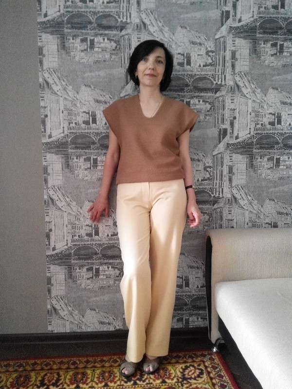 Просто брюки, топ и блузон от Ирина Шмидт