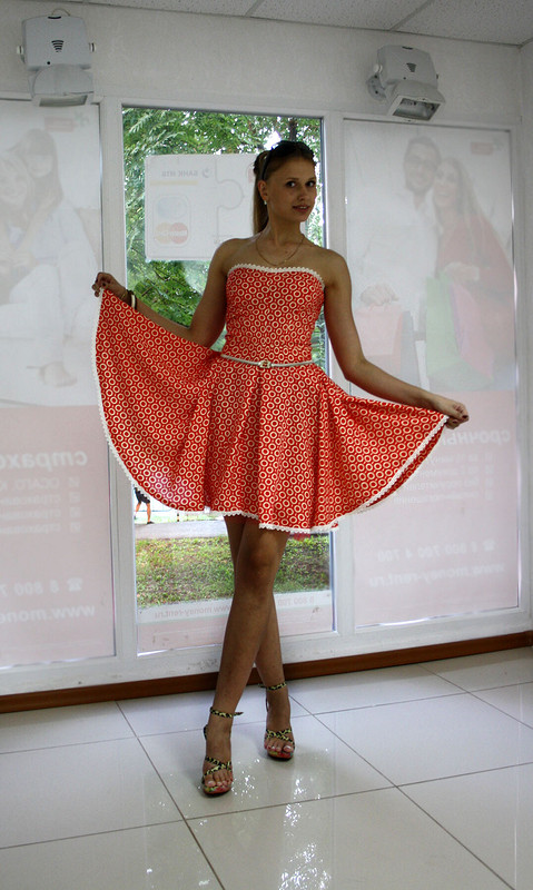 Платье Солнышко в кружевах от ВероникаДанилова