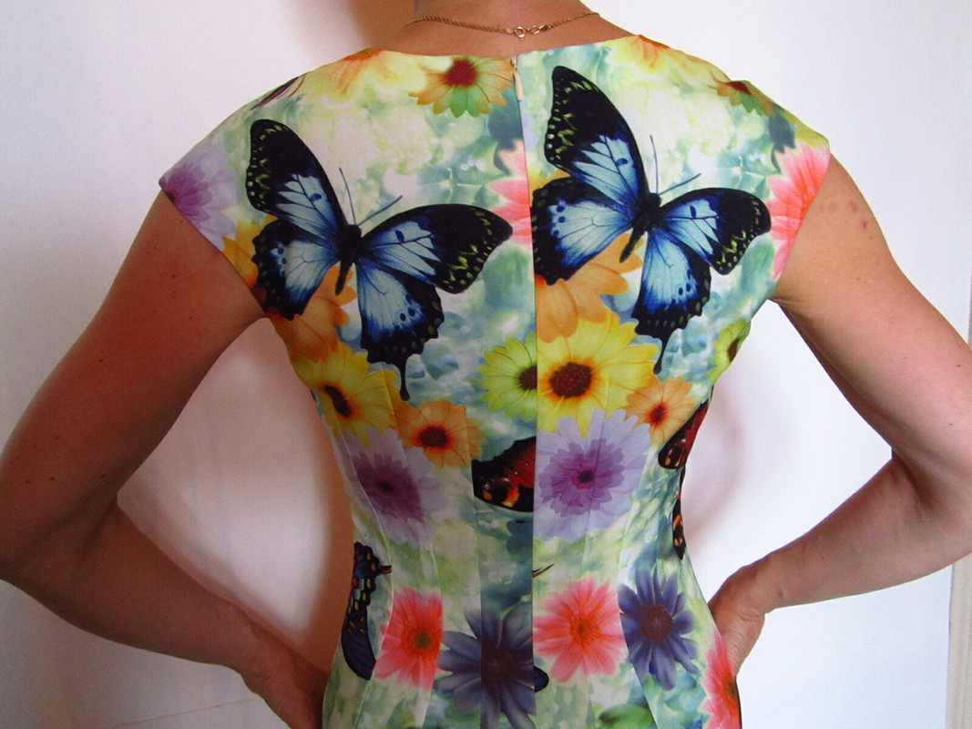 Платье с бабочками от Lyubov  Komissarova
