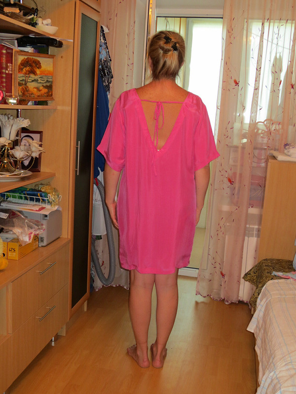 Розовое платье от TatLeo