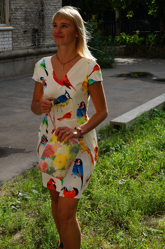 Учавствует в конкурсе Платье с птицами - летящее от OlgaZar