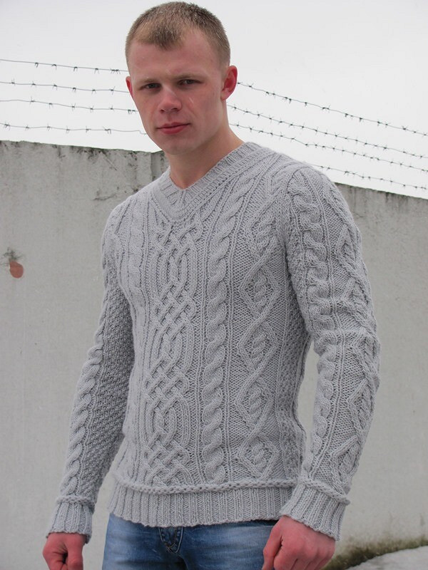 Cabled sweater-2 от Inna_Salicheva