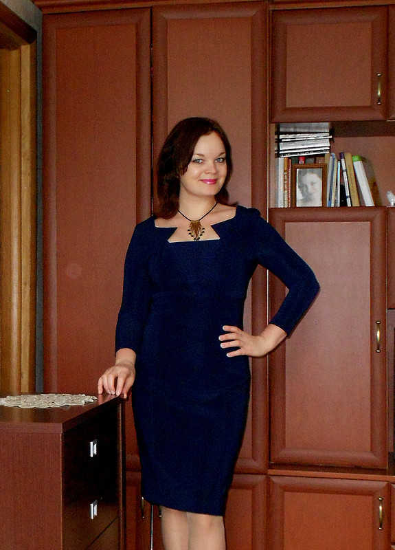 Платье - футляр от Катя Лузина