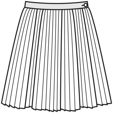 Джинсовая юбка для девочек с воланами