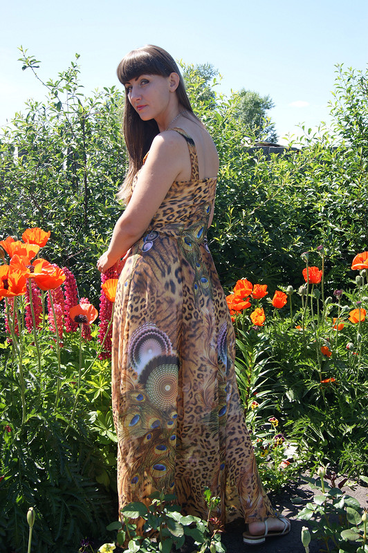 Павлиний хвост и леопардовое брюшко :) от Смольникова Дина