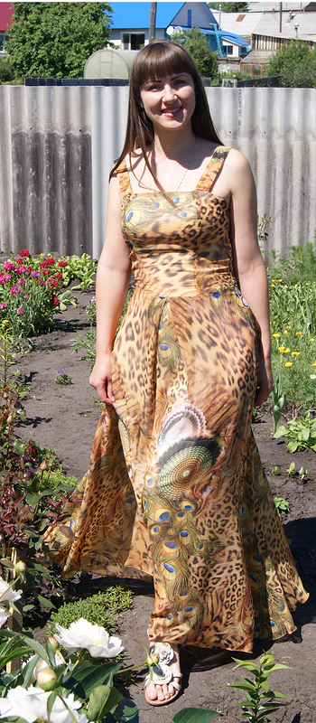 Павлиний хвост и леопардовое брюшко :) от Смольникова Дина