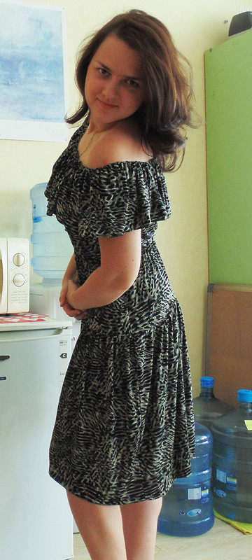 Женственное трикотажное платье от katerrinak