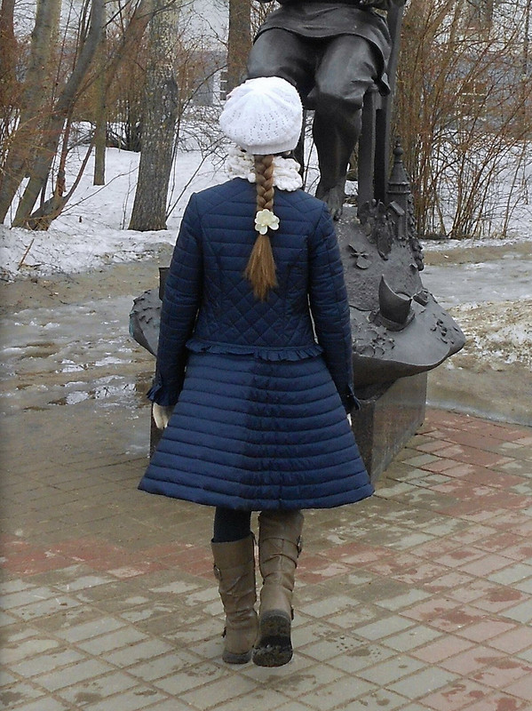Пальто под «ОДРИ» от OlyaSesolya