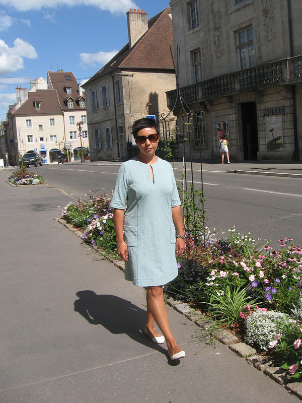 платье а-ля 70-е от Sannier