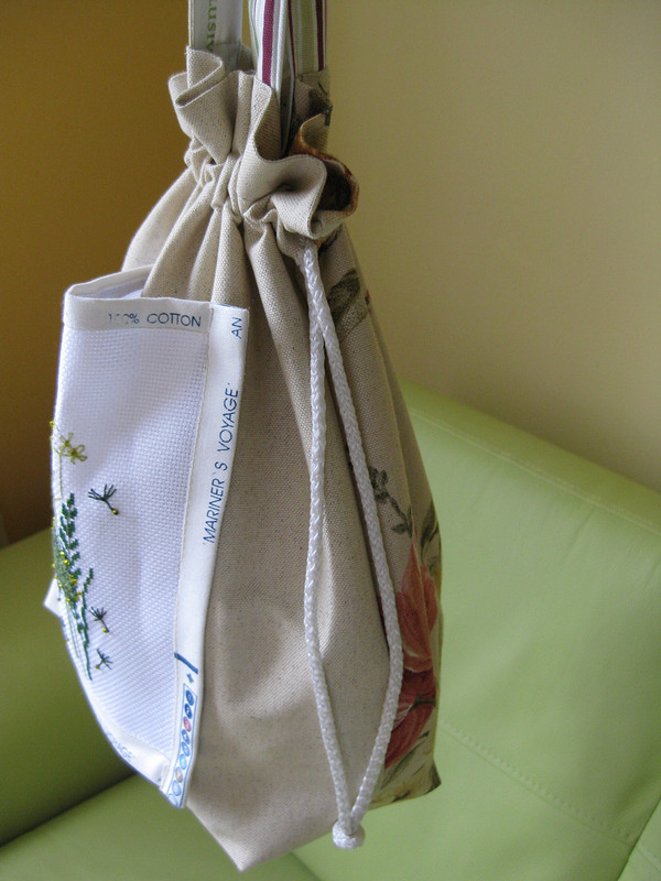сумка-мешок с вышивкой от Таниша