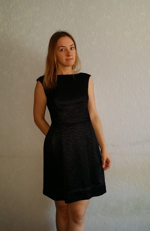Платье с интересной спинкой от ЮлияАндреевна