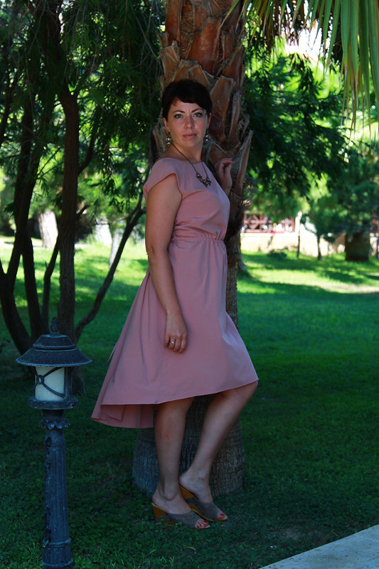 Платье с ассиметричной юбкой от Irma_bonita