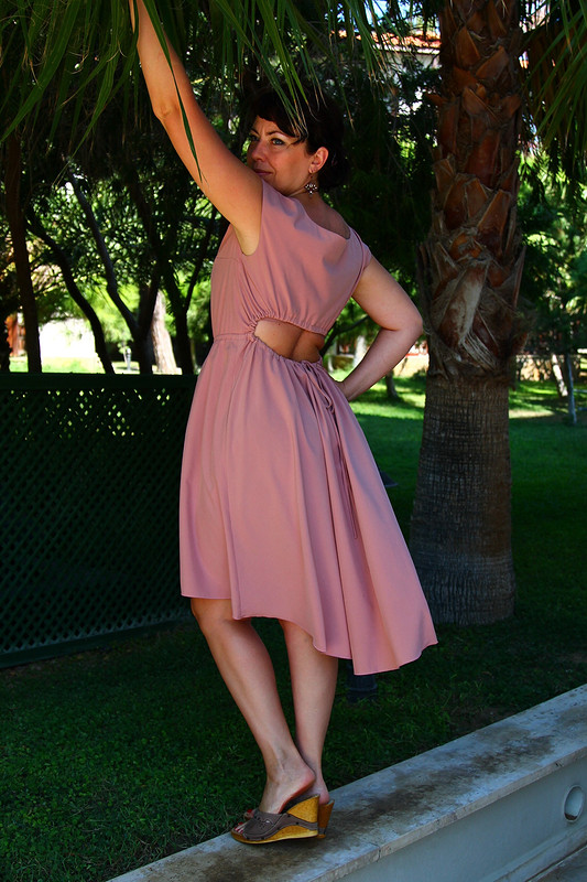Платье с ассиметричной юбкой от Irma_bonita