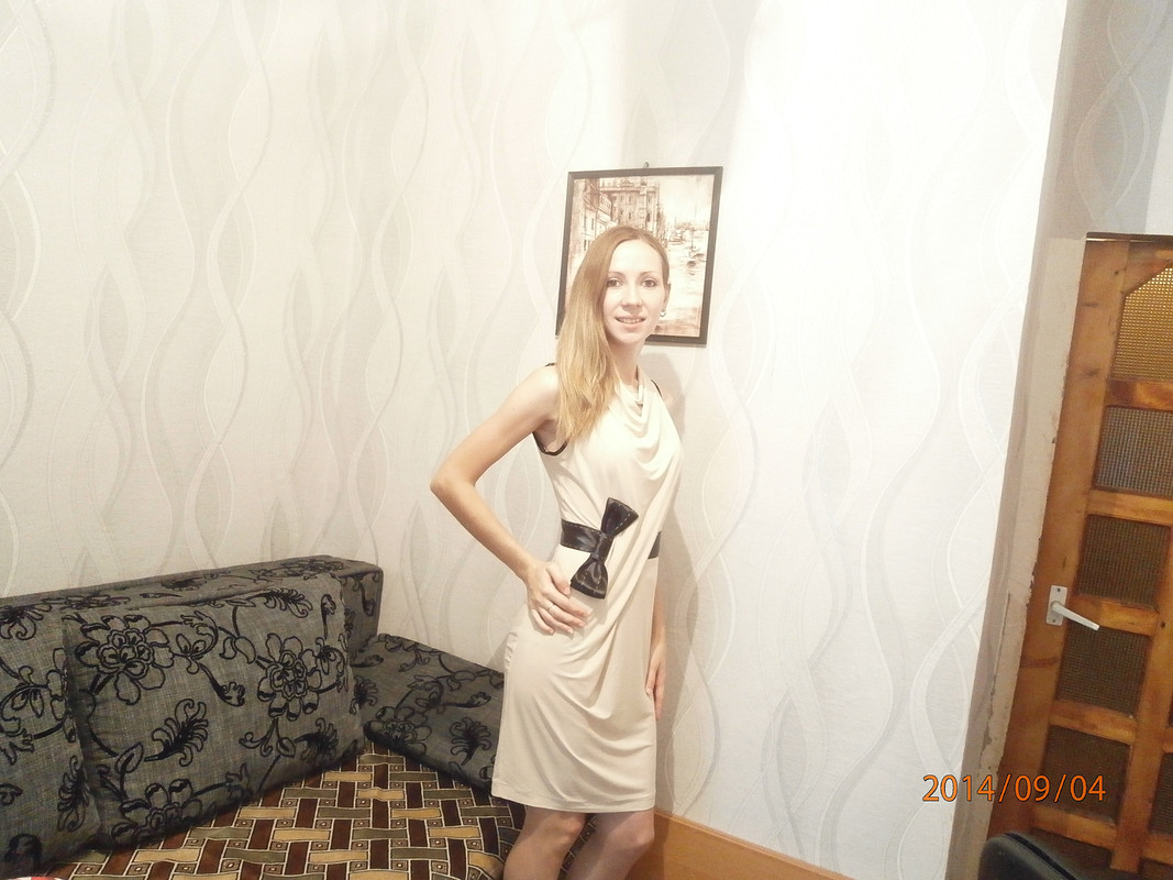 Трикотажное платье без подкладки от Yulia_7777777