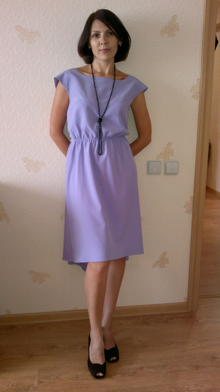 Платье с ассиметричной юбкой от lesia80
