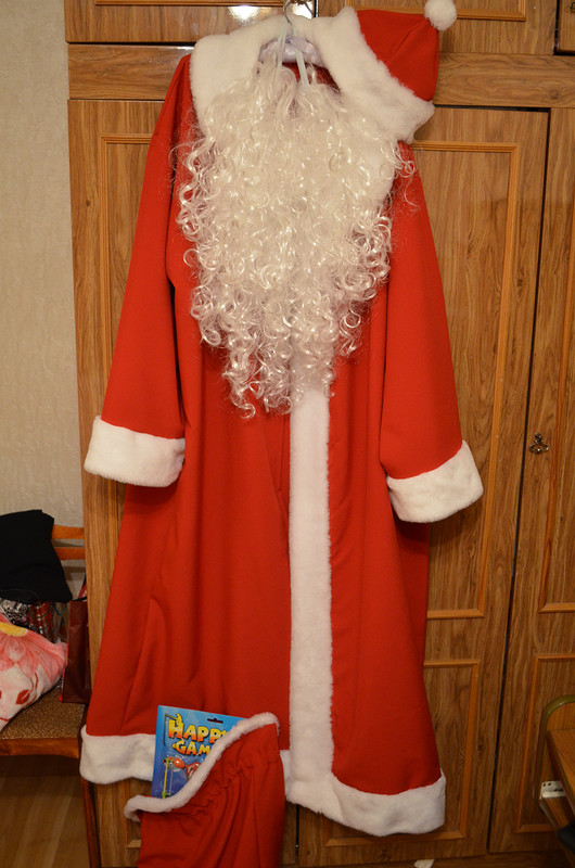 Выкройка костюма Деда Мороза