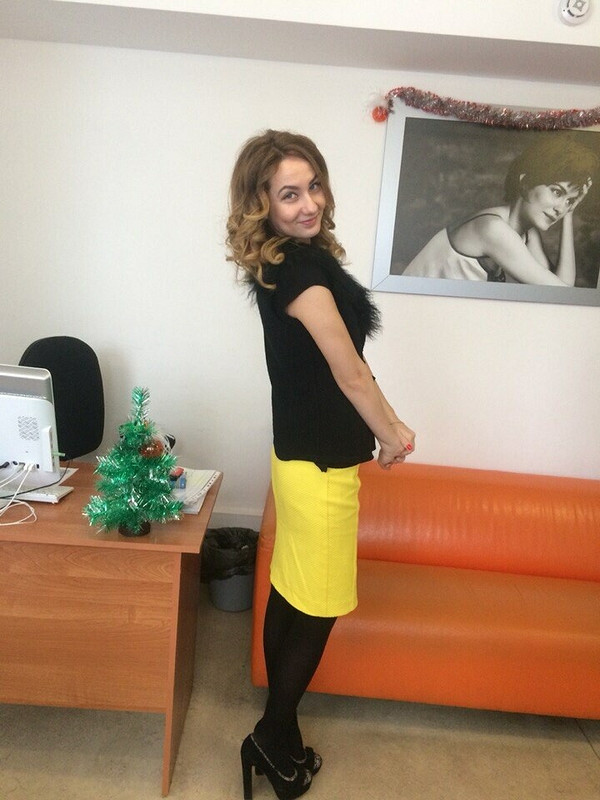 Лимонная юбка от vera_petrova44