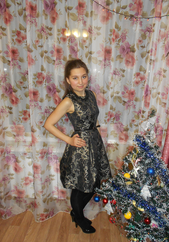 Новогоднее платье от Решетникова Оксана