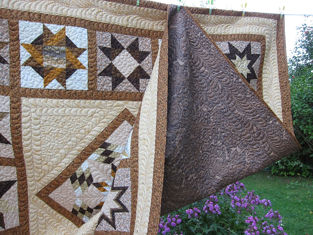 Лоскутное одеяло «Безымянная звезда» от На-Тали