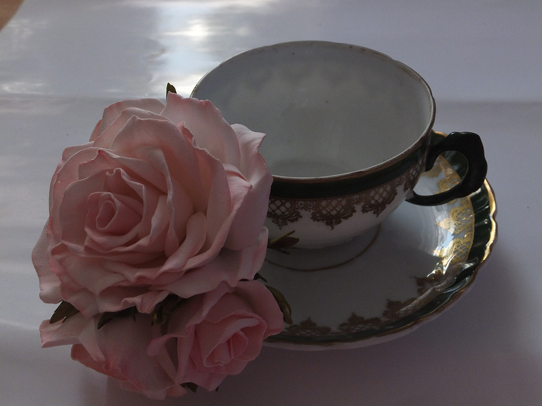 брошь «Чайная роза» от Татьянка-Злат