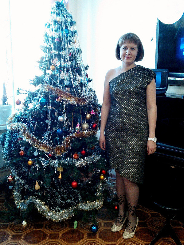 Моё новогоднее платье! от Nataleena