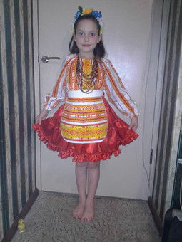 народный костюм для дочки